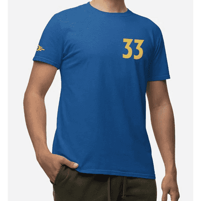 Fallout Vault 33 Unisex Short Sleeve T-Shirt